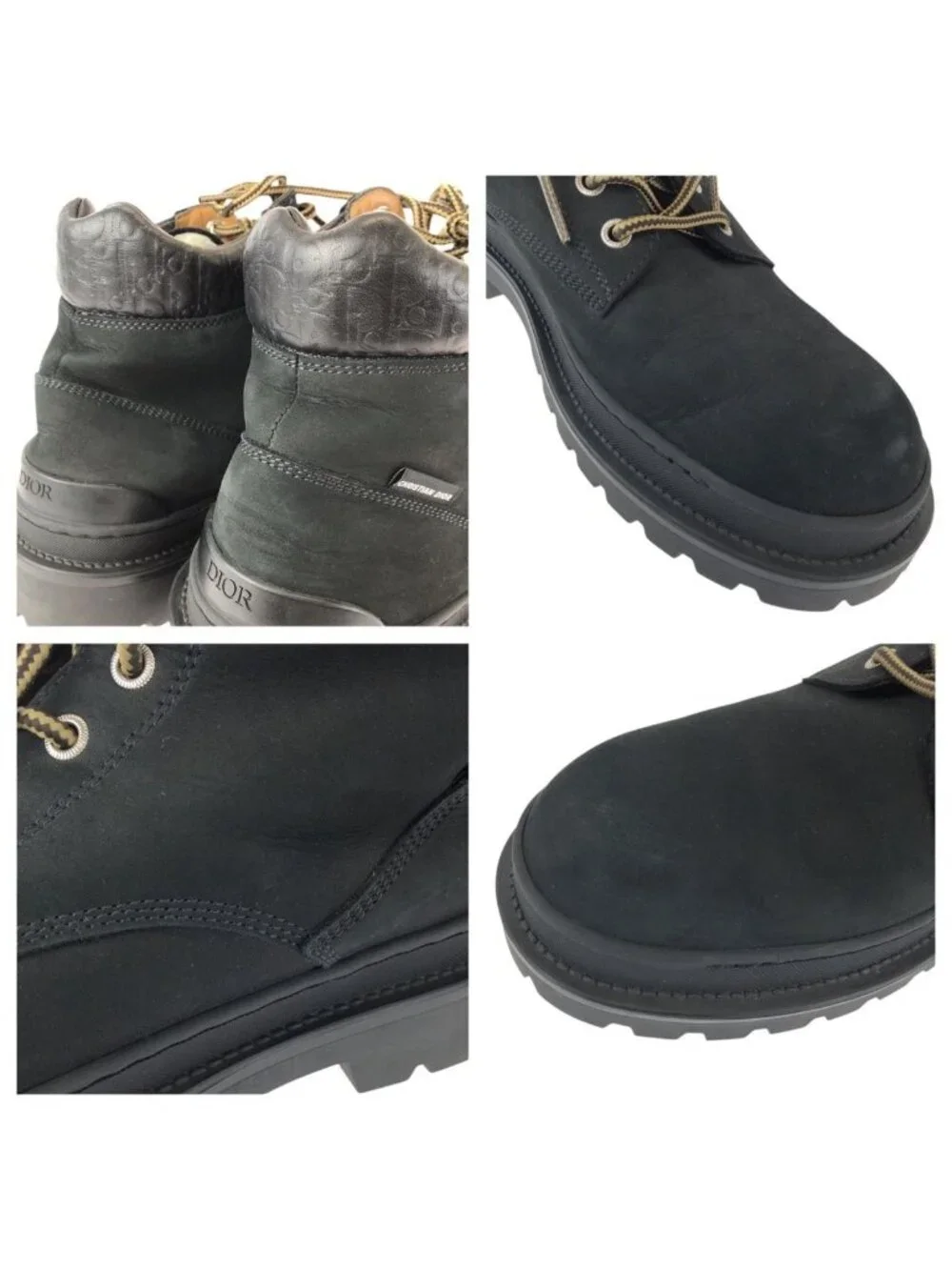 Dior Explorer 40 Black Silver Leather Boots Ankle